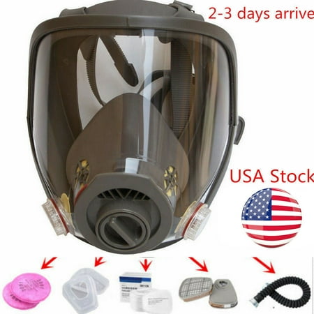 Update Dust Gas Mask of 6800 Full Face Facepiece Respirator Painting
