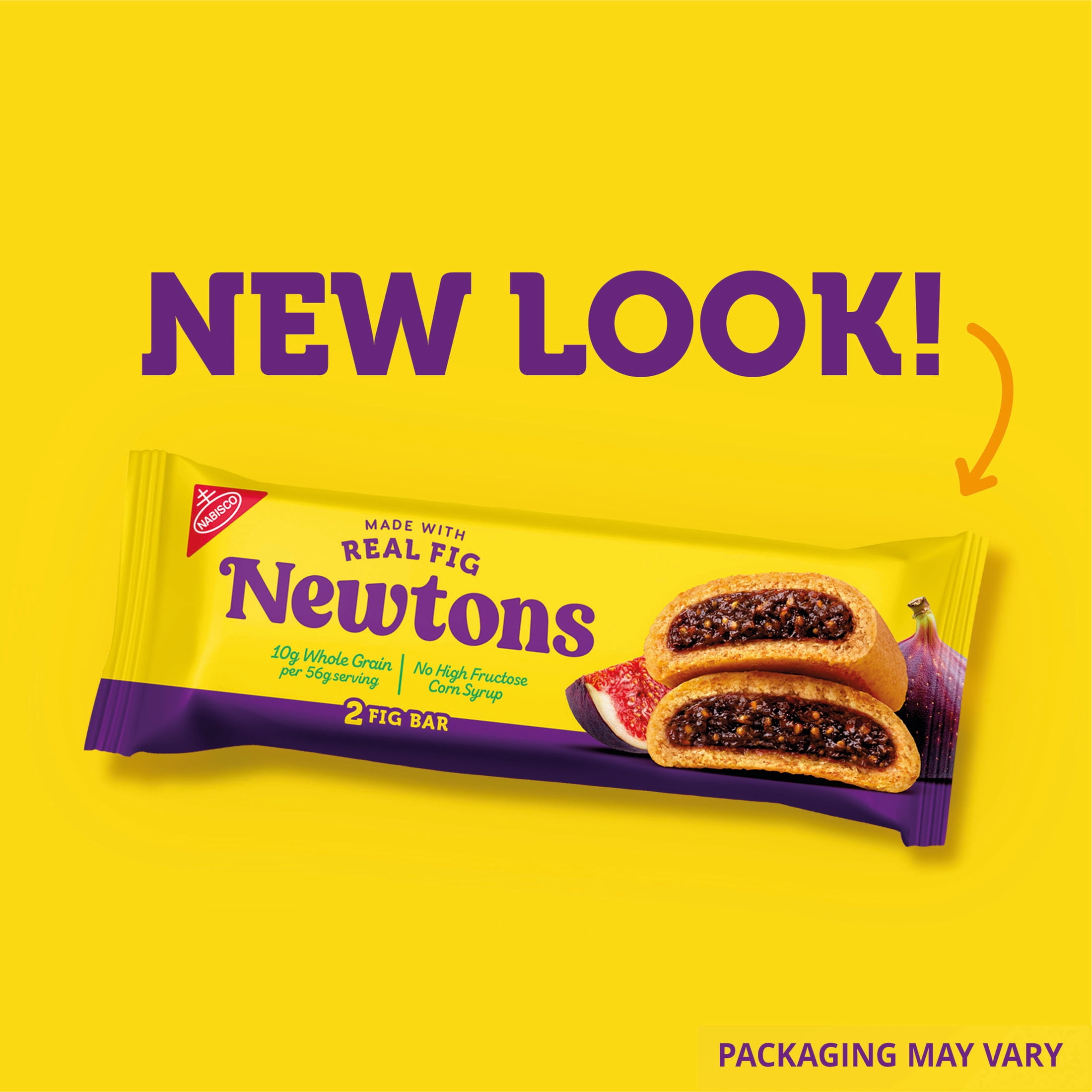 ​​NEWTONS Soft Baked Real Fruit Fig Bars, Fig Cookies, 10 Snack Packs (2 Cookies Per Pack)