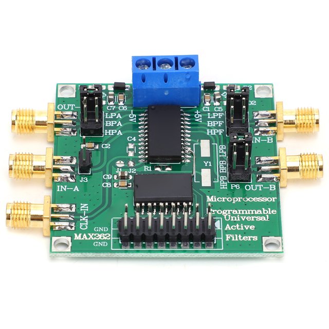 Módulo de filtro activo programable de paso de banda alto y bajo, componente electrónico MAX262