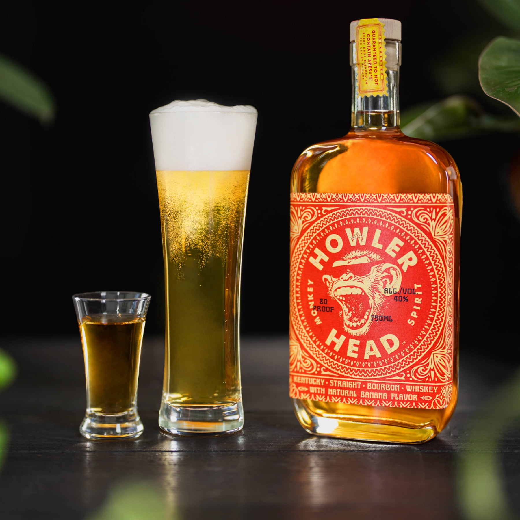 超希少 ハウラーヘッド HOWLER HEAD バナナフレーバーウイスキー