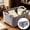 Gray, variant on Dog Toy Basket,Cute Pattern Dog Toy Box,Dog Toy Storage with Handle,Foldable Dog Toy Storage, Pet Storage for Toys Blankets Leashes Home & Travel(Black)