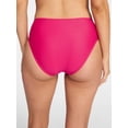 thumbnail image 4 of Time and Tru Women's and Women's Plus Mid Rise Bikini Bottoms, Sizes XS-3X, 4 of 5