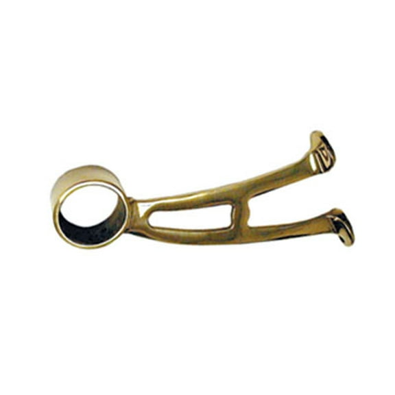 Lavi 1-1/2" Polished Brass Bar Bracket