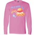 thumbnail image 3 of Inktastic I'm a Little Jelly Jellyfish Humor with Bubbles Long Sleeve T-Shirt, 3 of 5