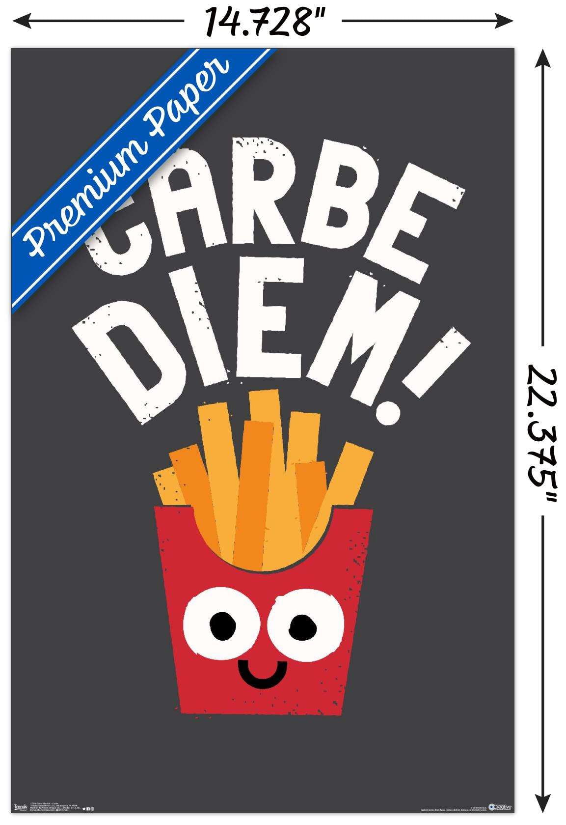DaVid Olenick - Carbs Wall Poster, 14.725" x 22.375"