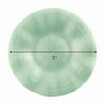 thumbnail image 4 of COMBO SET Ribbed Collection 10 Inches & 7 Inches Green Pearl Plastic Dishware: 24CT, 4 of 7