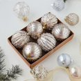 thumbnail image 5 of christmas tree Christmas Decorations Christmas Painted Ball Hanging Decoration Holiday Dress Up Gift Box Painted Ball Scene Arrangement Props Hangings, 5 of 5