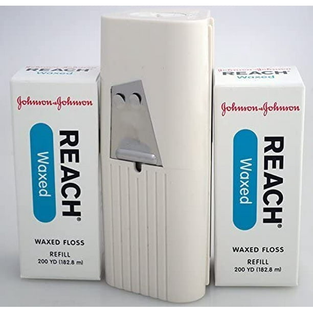 Johnson & Johnson Dental Floss 200 yd. Refill with Floss Dispenser (2