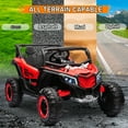 thumbnail image 5 of YunTopKids 12V Ride on Toys, 2 Seater Electric Cars for Kids , Ride on Cars with Remote Control Bluetooth, Music Player for 3-6 Boy Girl Gift,Red, 5 of 10