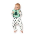 thumbnail image 3 of M+A by Monica + Andy Gender Neutral Baby Christmas Organic Cotton One Piece Pajamas and Bib Set, 2-Piece, Sizes 0M-24M, 3 of 8