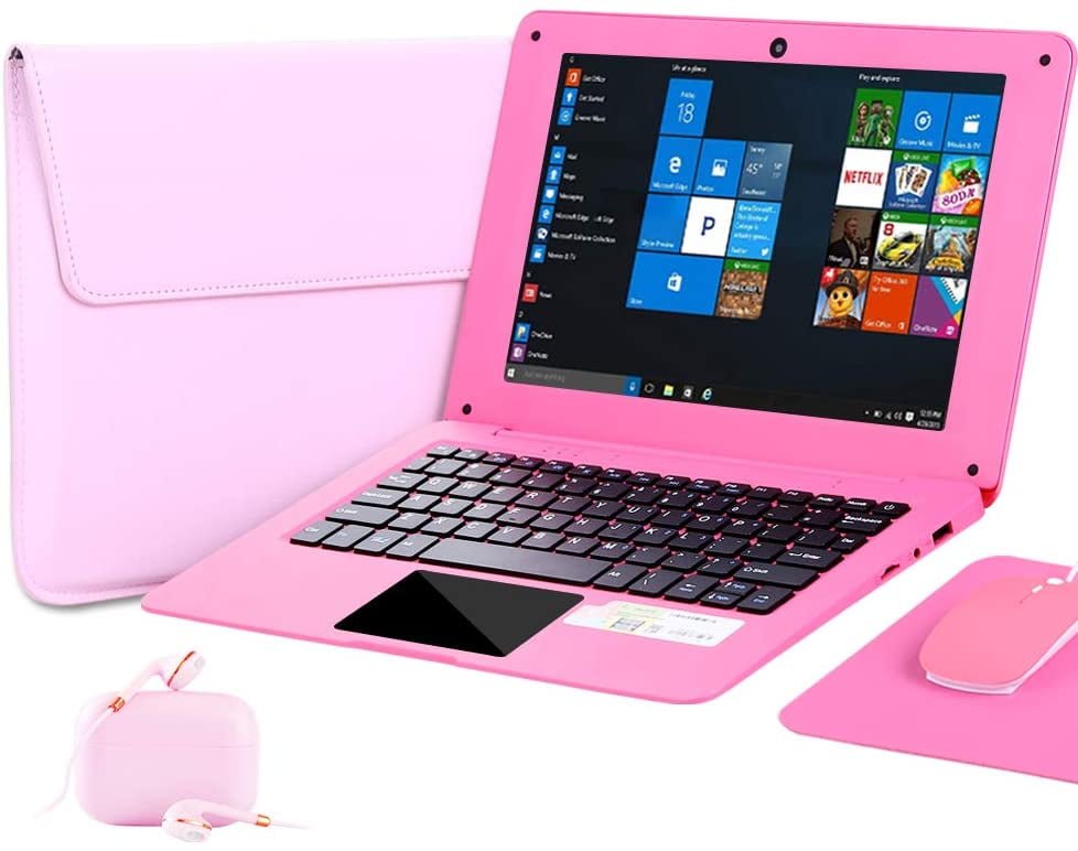 Buy Windows 10 Laptop 10.1 Inch Quad Core Notebook Slim and Lightweight Mini Netbook Computer