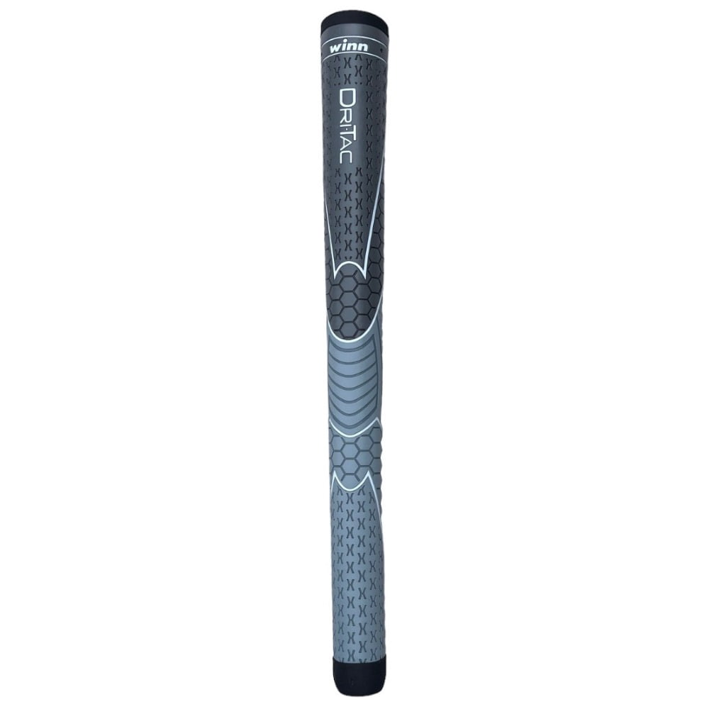 TITANUN DRI-TAC OVERSIZE by Winn- LATEST SERIES 13 Pieces DarkGrey/SilverGrey Golf Grip - Non-Slip & Cushioned Comfort - Incredible Comfort & Moisture-Wicking - Shock Absorption