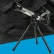 thumbnail image 3 of Telescopio astronómico binocular para exteriores con trípode y telescopio ocular 20-40X, juguete educativo para niños, color negro, 3 of 5