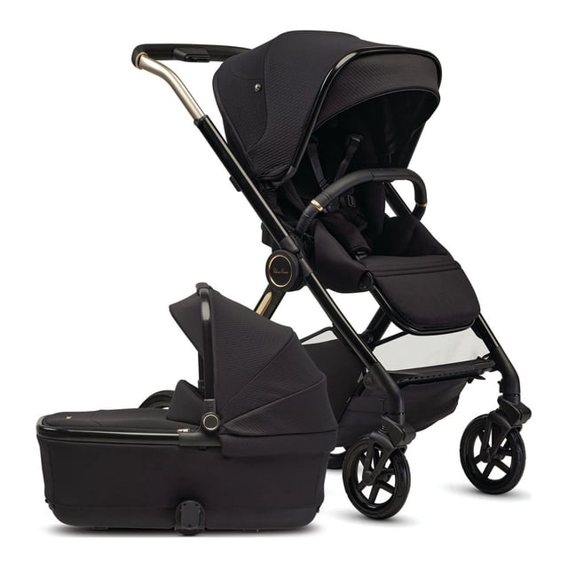Silver Cross Reef 2 Stroller and Bassinet Bundle - Espresso