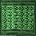 thumbnail image 1 of Ahgly Company Indoor Square Persian Emerald Green Traditional Area Rugs, 4' Square, 1 of 4