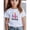 White-4th, variant on MAWOTEA Girl's Birthday Crown Hearts and Stars Print T-shirt For Kids Birthday Celebration,Size 4 Years-12 Years