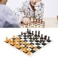 thumbnail image 3 of Chess Set, Exquisite Foldable Plastic Professional Portable Chess Board Set, Lightweight Party Adults for Kids Camping, 3 of 7