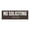 Brown White, variant on No Soliciting Sign (Brushed Silver) - Small