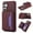 Winered, variant on for Samsung Galaxy A54 5G 2 In 1 Detachable Magnetic Card Slots Back Case, PU Leather RFID Blocking Kickstand Fashion Shockproof Protective Phone Case Cover for Samsung Galaxy A54 5G, Winered