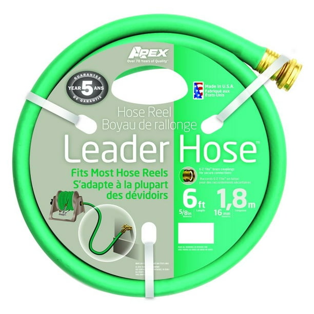 Apex 8876 Hose Reel Leader Hose, 5/8Inch x 6Feet