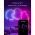 thumbnail image 4 of Twinkly Flex App-Controlled 6.5 feet Flexible Light Tube RGB 16 Million Colors (2 Pack), 4 of 13