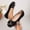 Black, variant on Ytobaz Flat Shoes for women Buckle Suede Look Ballet Flats Square Toe Slip On Flat Shoes Office Work Dress Walking Travel Daily Casual Footwear