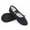 Black, variant on Ballet Shoes for Girls Kids Lightweight Canvas Dance Practice Slippers Solid Color Soft No-Tie Sole Yoga Gymnastics Shoes