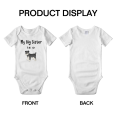 thumbnail image 3 of My Big Sister Is A Miniature Schnauzer Dog Funny Baby Bodysuit Boy Girl Unisex, 3 of 5