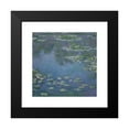 thumbnail image 2 of Claude Monet 21x20 Black Modern Framed Museum Art Print Titled - Water Lilies (1906), 2 of 5