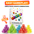 thumbnail image 4 of Scrambled Dice Word Game for 1-5 Players Brain Exercise Party Game Ages 8+ Perfect for Parties and Family Game Nights, 4 of 5