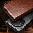 thumbnail image 2 of Case For Huawei Mate 80 Pro Max/80 Pro/80, Genuine Leather Cover With Card Insertion Holder Shell, 2 of 6