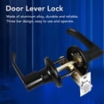 thumbnail image 3 of Door Lever Lock, Stylish Door Handle Lock  for Bedroom, 3 of 8