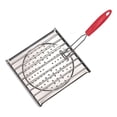 thumbnail image 2 of Foldable Grill Pan, Stainless Steel Portable Griddle with Handle, Even-Heat Camping BBQ Mat for Outdoor Cooking and Backyard Barbecue, 2 of 5
