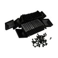 thumbnail image 5 of 4x4inch Wood Fence Post Cover Plastic Deck with Screw Waterproof Pole Protection 32pcs, 5 of 5