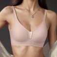 thumbnail image 2 of Sngxgn Women's Comfort Wireless Bra Seamless T-Shirt Bra(Pink,XL), 2 of 4