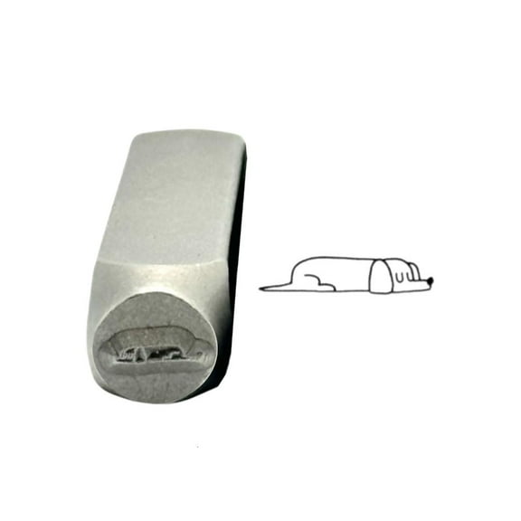 HONCLL Intricate Metal Stamps with Dog for Creating Custom Jewelry and Craft Designs