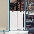 thumbnail image 4 of Cafe Swinging Doors Wood Saloon Doors, 36" x 48" Modern Swinging 2-Half Door Bar Doors Entrance Partition for Hallway Kitchen Doorway Bars Gardens Restaurants, 4 of 18