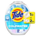 thumbnail image 1 of Tide Capsules Pur et Doux Eau Froide Capsules de Détergent à Lessive, Capsules de Détergent à Lessive Hypoallergéniques, 45 Unités, 1 of 20