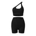 thumbnail image 6 of Sngxgn Yoga Sets for Women Workout Outfits for 2 Piece Seamless Sport Bra High Waist Yoga Leggings Sets(Black,M), 6 of 7