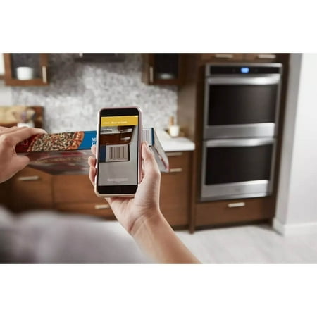 Whirlpool - 30" Built-In Electric Convection Double Wall Oven with Air Fry when Connected - Stainless Steel