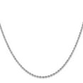 thumbnail image 2 of Auriga Fine Jewelry 14K White Gold 2.0mm Rope Chain Necklace 30inch for Women, 2 of 5