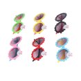 thumbnail image 1 of Gafas de sol para niños con diseño de flores 6 piezas gafas de sol para niñas redondas universales para la playa ANGGREK Otros, 1 of 8