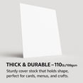 thumbnail image 2 of Papel para impresora Veritas, cartulina blanca, 199 g/m², 100 hojas, 2 of 6