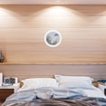 thumbnail image 3 of SHISUYAN Cadre Photo Rond Cadre Photo Suspendu Décoration Murale en Bois Cadre Photo Cercle, 3 of 9