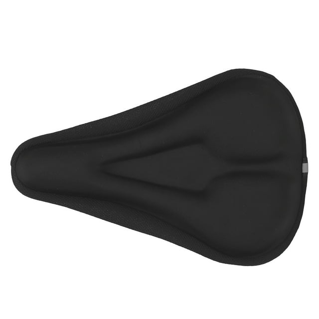 Soft Bicycle Saddle Cover, Breathable Bicycle Saddle Cover Black High Resilience For Riding