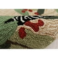 thumbnail image 3 of Liora Manne Natural Indoor Outdoor Area Rug, Bird Border, 4' x 2' 6", 3 of 5