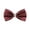 Wine, variant on Bow Ties for Men, Solid Color Pre-Tied Adjustable Bowtie for Weddings School Uniform Graduation Celebration