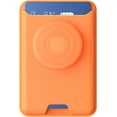 thumbnail image 3 of PopSockets Phone Wallet for MagSafe, Phone Card Holder with Grip, Orange - Canteloupe, 3 of 4