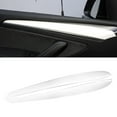 thumbnail image 4 of 2 piezas de moldura protectora para panel de puerta interior, compatible con el modelo 3/Y 20-2021, piezas de automóvil, suministros para automóviles. blanco, 4 of 8