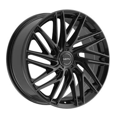 Motiv 17x7.5 5X4.50 429B Align Black Wheel Rim